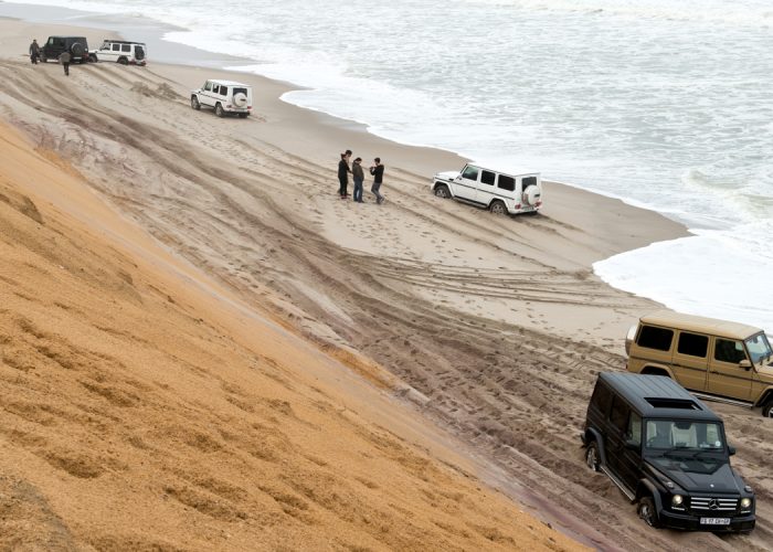 Here’s What Happened When We Took on the Skeleton Coast in a Mercedes-Benz G-Wagen