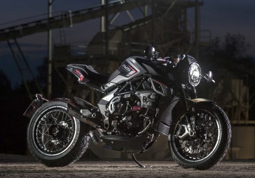 MV Agusta motorcycles ultra-limited edition titanium covered scrambler RVS#1