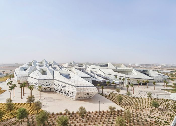 Zaha Hadid Architects Designed this Futuristic Building for KAPSARC in Saudi Arabia