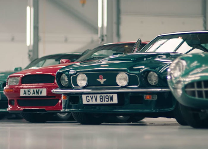 Playing with Aston Martins: 28 Stunning Vintage Cars and Three Vast Hangars