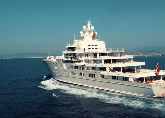 Experience What it’s Like to Be a Boss Onboard the 107m Superyacht Ulysees (now renamed Andromeda)