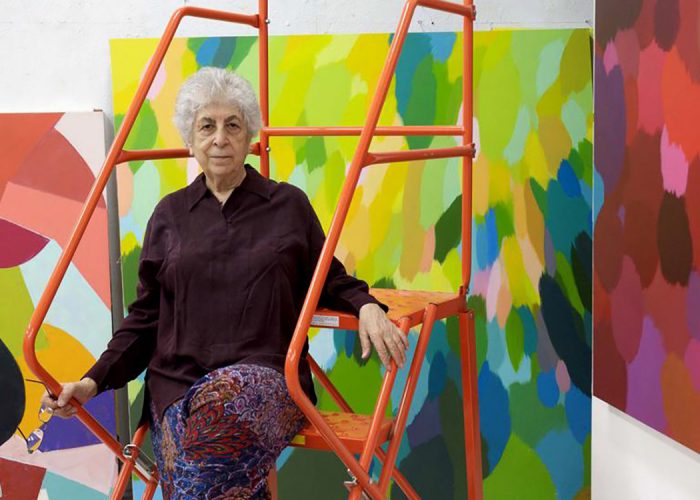 Palestinian Artist Samia Halaby has Some Thoughts on Politics and She’s not Afraid to Show It