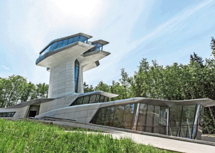 Get a Rare Glimpse at a Zaha Hadid House Built in the Heart of a Russian Forest