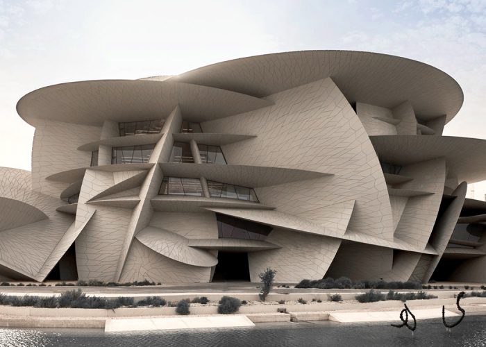 The National Museum of Qatar is a Desert Rose of Extraterrestrial Proportions