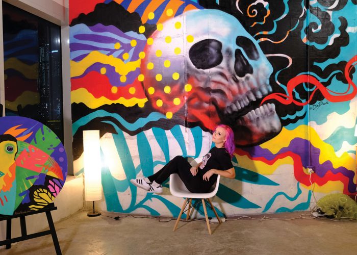 Dina Saadi’s Urban Wall Murals Speak Louder Than Instagram Posts