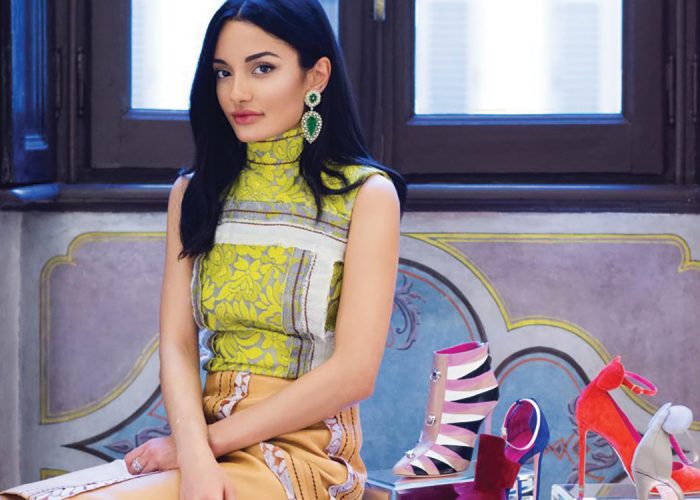 It’s Impossible Not to Stare at Amina Muaddi Shoes