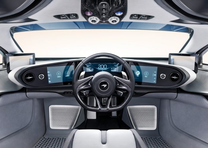 McLaren’s 250mph Speedtail Puts the Driver in an Unusual Position