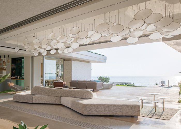 This Villa by Blankpage is an Architectural Wonder Floating Above the Mediterranean