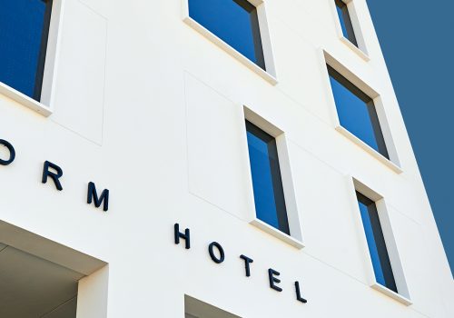 Form Hotel dubai minimal