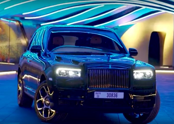 Rolls Royce Debuted its Cullinan Black Badge in Dubai with a Drive Event For Select Media