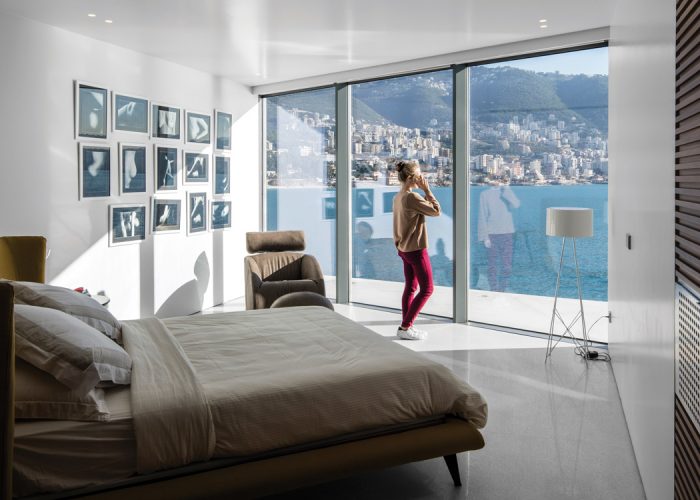 SOMA Architects Create a Stunning, Modern, Glass Home on the Edge of the Mediterranean in Lebanon