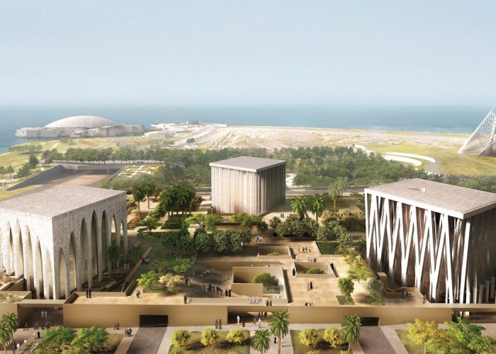 Adjaye Associates Is Building an Inter-Connected Mosque, Church and Synagogue in Abu Dhabi