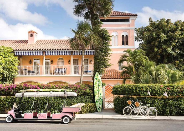 The Dreamy and Surreal Renovation of the Colony Hotel in Palm Beach Centres around De Gournay