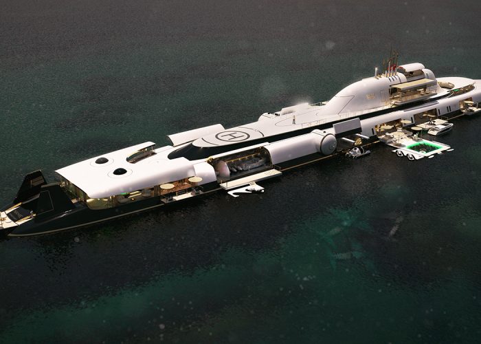 Up For Going Down: Behold the Second Longest Superyacht in the World (and the Most Expensive)