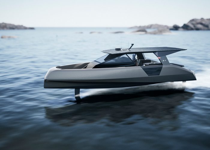 Glide in Plain Sight: A Cool, New, Open-Walkaround Electric Hydrofoil